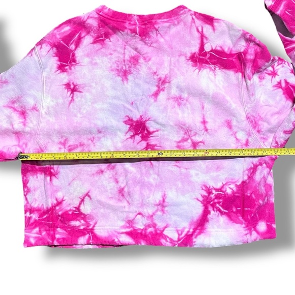 PINK Victoria's Secret Fuchsia Tie-Dye Top - Picture 8 of 15